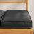 Pernă 2 pcs Negru 40 x 40 x 8 cm Material Oxford GartenMobel Dekor