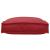 Pernă 2 pcs Roșu Vin 40 x 40 x 8 cm Material Oxford GartenMobel Dekor
