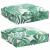 Pernă 2 pcs Model cu frunze 40 x 40 x 8 cm Material Oxford GartenMobel Dekor