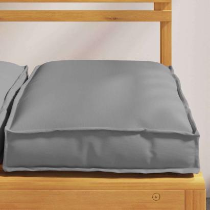 Pernă 4 pcs Gri 40 x 40 x 8 cm Material Oxford GartenMobel Dekor