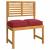 Pernă 4 pcs Roșu Vin 40 x 40 x 8 cm Material Oxford GartenMobel Dekor