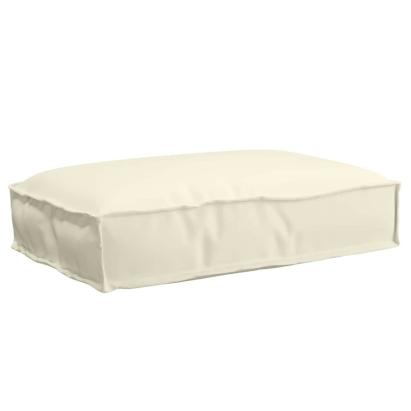 Pernă Crem 60 x 40 x 8 cm Material Oxford GartenMobel Dekor