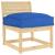 Pernă Albastru regal 60 x 40 x 8 cm Material Oxford GartenMobel Dekor