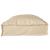 Pernă Bej 100 x 40 x 8 cm Material Oxford GartenMobel Dekor