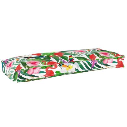 Pernă Floral Multicolour 100 x 40 x 8 cm Material Oxford GartenMobel Dekor