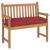 Pernă Roșu Vin 110 x 40 x 8 cm Material Oxford GartenMobel Dekor