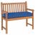 Pernă Albastru regal 110 x 40 x 8 cm Material Oxford GartenMobel Dekor