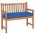 Pernă Albastru regal 120 x 40 x 8 cm Material Oxford GartenMobel Dekor