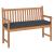 Pernă Negru 140 x 40 x 8 cm Material Oxford GartenMobel Dekor