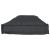 Pernă Negru 140 x 40 x 8 cm Material Oxford GartenMobel Dekor