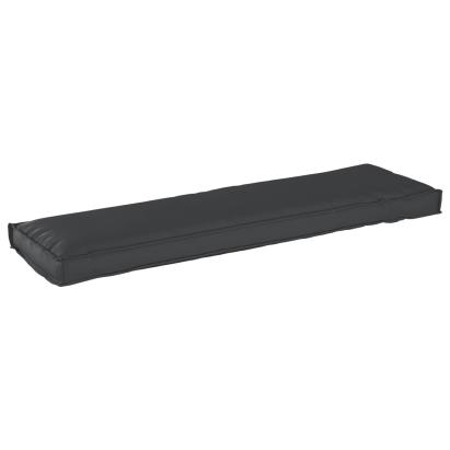 Pernă Negru 140 x 40 x 8 cm Material Oxford GartenMobel Dekor