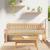 Perna pentru palet Bej 200 x 40 x 8 cm Material Oxford GartenMobel Dekor