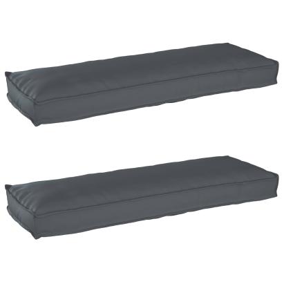 Set de perne pentru palet 2 pcs Antracit 120 x 40 x 8 cm GartenMobel Dekor