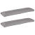 Set de perne pentru palet 2 pcs Gri 150 x 40 x 8 cm GartenMobel Dekor