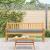 Set de perne pentru palet 2 pcs Gri 180 x 40 x 8 cm GartenMobel Dekor