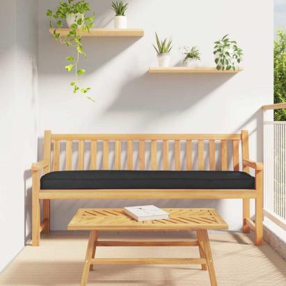 Set de perne pentru palet 2 pcs Negru 200 x 40 x 8 cm GartenMobel Dekor