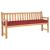 Set de perne pentru palet 2 pcs Roșu Vin 200 x 40 x 8 cm GartenMobel Dekor