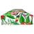 Set de perne pentru palet Floral 2 pcs Jungla tropicală GartenMobel Dekor