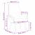 fotoliu Gri deschis 69 x 74 x 93 cm Țesătură și placaj GartenMobel Dekor