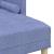 Set de canapea cu pernă Albastru Jeans Poliester GartenMobel Dekor