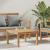 Masă de cafea Maro 60 x 60 x 36 cm Lemn solid de tec GartenMobel Dekor