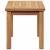 Masă de cafea Maro 50 x 35 x 36 cm Lemn solid de tec GartenMobel Dekor