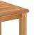 Masă de cafea Maro 50 x 35 x 36 cm Lemn solid de tec GartenMobel Dekor