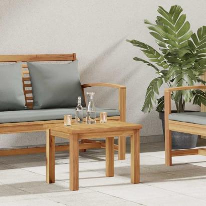 Masă de cafea Maro 50 x 35 x 36 cm Lemn solid de tec GartenMobel Dekor