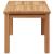 Masă de cafea Maro 70 x 40 x 36 cm Lemn solid de tec GartenMobel Dekor