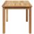 Masă de cafea Maro 90 x 50 x 45,5 cm Lemn solid de tec GartenMobel Dekor