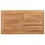 Masă de cafea Maro 90 x 50 x 45,5 cm Lemn solid de tec GartenMobel Dekor