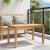 Masă de cafea Maro 90 x 50 x 45,5 cm Lemn solid de tec GartenMobel Dekor
