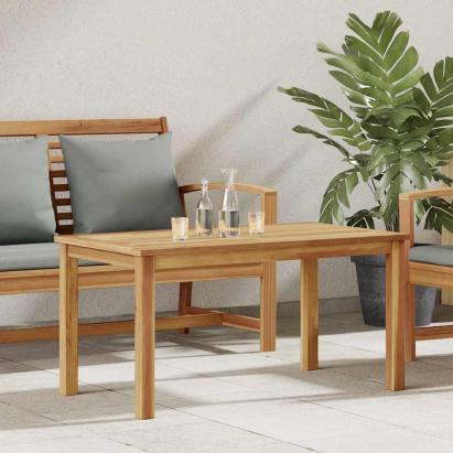 Masă de cafea Maro 90 x 50 x 45,5 cm Lemn solid de tec GartenMobel Dekor