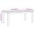Masă de cafea Maro 110 x 55 x 45 cm Lemn solid de tec GartenMobel Dekor