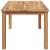 Masă de cafea Maro 110 x 55 x 45 cm Lemn solid de tec GartenMobel Dekor