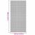 Covor pentru cort camping 800x350 cm, antracit, poliester
