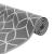 Covor de exterior Geometric ARAKIL Gri și alb 600 x 250 cm GartenMobel Dekor