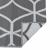 Covor de exterior Geometric ARAKIL Gri și alb 600 x 250 cm GartenMobel Dekor