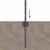 Stâlp de gard. 11 pcs Gri 60 cm Oțel GartenMobel Dekor
