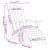 Scaun Adirondack Gri deschis 82 x 74 x 92 cm HDPE GartenMobel Dekor