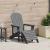 Scaun Adirondack Gri deschis 82 x 74 x 92 cm HDPE GartenMobel Dekor