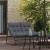 Mobilier de grădină cu pernă Negru 110 x 81 x 71 cm GartenMobel Dekor