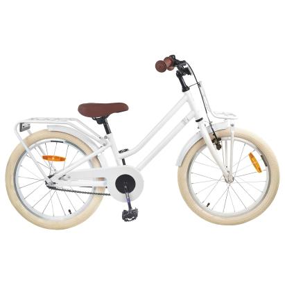 Bicicletă pentru Copii 22 Inci pentru 7-12 ani Alb GartenMobel Dekor