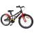 Bicicletă pentru Copii 18 Inci pentru 5-7 ani Negru Roșu GartenMobel Dekor