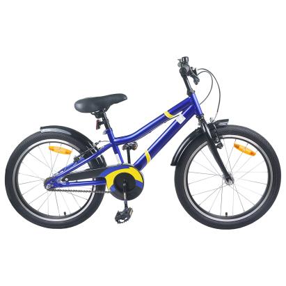 Bicicletă pentru Copii 24 Inci pentru 8-12 ani Albastru Negru GartenMobel Dekor