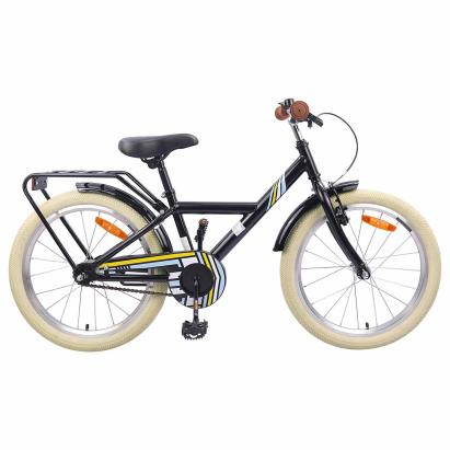 Bicicletă pentru Copii 18 Inci pentru 5-7 ani Negru GartenMobel Dekor