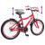 Bicicletă pentru Copii 18 Inci pentru 5-7 ani Roșu GartenMobel Dekor
