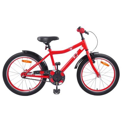 Bicicletă pentru Copii 18 Inci pentru 5-7 ani Roșu GartenMobel Dekor