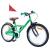 Bicicletă pentru Copii 18 Inci pentru 5-7 ani Verde GartenMobel Dekor