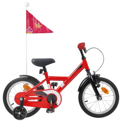 Bicicletă pentru Copii 12 Inci pentru 2-4 ani Roșu GartenMobel Dekor
